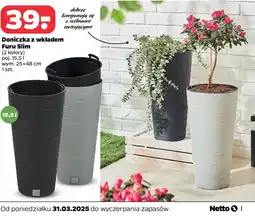 Netto Doniczka z wkładem Furu Slim oferta