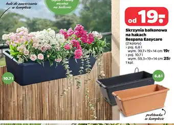 Netto Skrzynia balkonowa na hakach Respana Easycare oferta