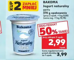Kaufland Jogurt naturalny Bakoma oferta