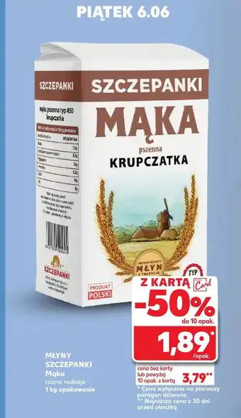 Kaufland Mąka Młyny Szczepanki oferta