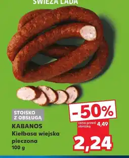 Kaufland Kiełbasa Kabanos oferta