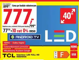 Media Expert Telewizor TCL oferta