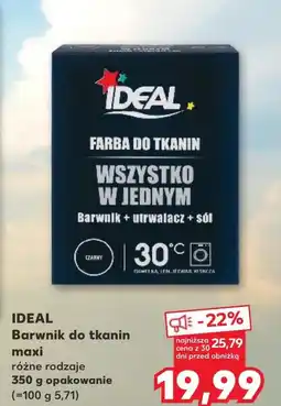 Kaufland Farba do tkanin Ideal oferta