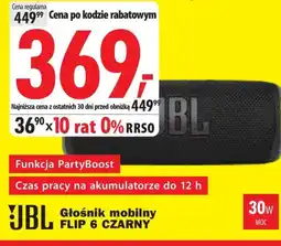 Media Expert Głośnik bezprzewodowy JBL oferta
