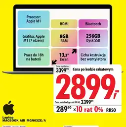 Media Expert Laptop Apple oferta