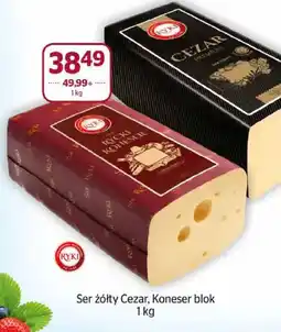 Społem Ser żółty Cezar, Koneser blok oferta
