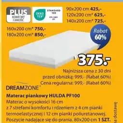 JYSK Materac Dreamzone oferta