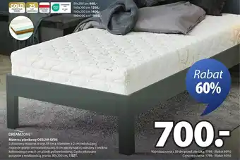 JYSK Materac Dreamzone oferta