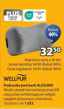 JYSK Poduszka pod kark Wellpur oferta