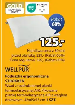 JYSK Poduszka ergonomiczna Wellpur oferta