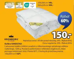 JYSK Kołdra Kronborg oferta