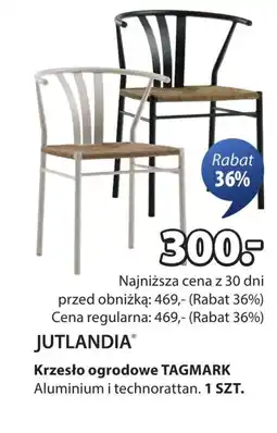 JYSK Krzesło ogrodowe Jutlandia oferta