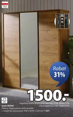 JYSK Szafa Polski oferta