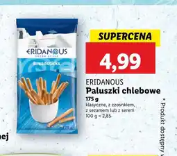 Lidl Paluszki chlebowe Eridanous oferta