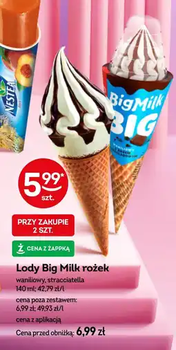 Żabka Lody Big Milk oferta