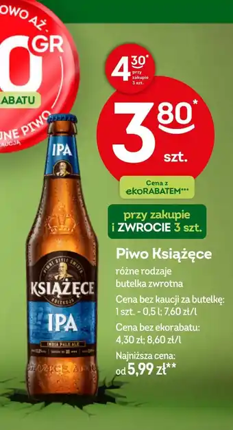Żabka Piwo Książęce oferta