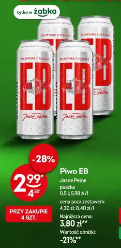 Żabka Piwo EB oferta