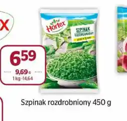 Społem Szpinak rozdrobniony Hortex oferta