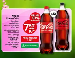 Żabka Napój gazowany Coca-Cola oferta