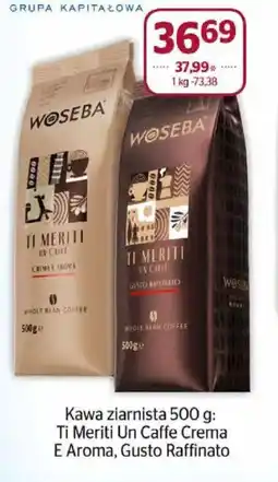 Społem Kawa ziarnista Woseba oferta