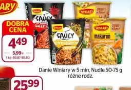 Społem Danie Winiary w 5 min, Nudle oferta
