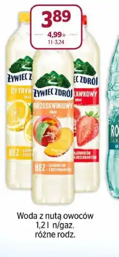 Społem Woda z nutą owoców Zywiec Zdrój oferta