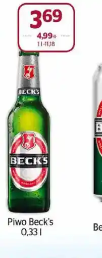 Społem Piwo Beck's oferta