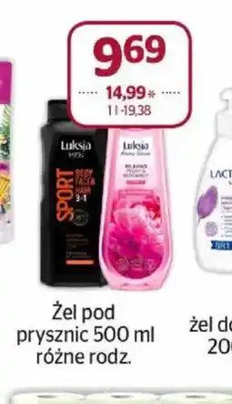 Społem Zel pod prysznic Luksja oferta