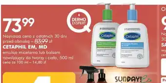 SuperPharm Cetaphil EM, MD oferta