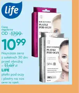 SuperPharm Płatki pod oczy Life oferta