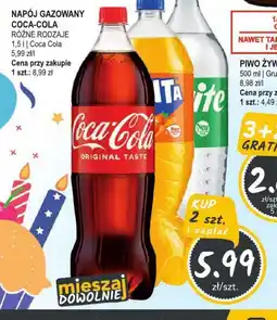 Słoneczko Napój gazowany Coca-Cola oferta