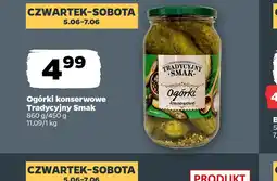Netto Ogórki konserwowe Tradycyjny Smak oferta
