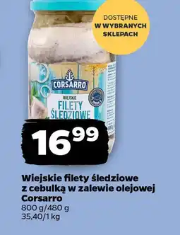 Netto Wiejskie filety śledziowe Corsarro oferta
