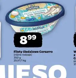 Netto Filety śledziowe Corsarro oferta