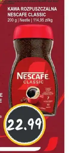 Słoneczko Kawa rozpuszczalna Nescafe Classic oferta