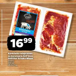 Netto Karkówka wieprzowa w marynacie Grill'love Grill Bar Sztuka Mięsa oferta