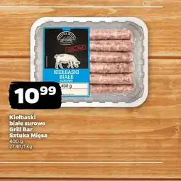 Netto Kiełbaski białe surowe Grill Bar Sztuka Mięsa oferta