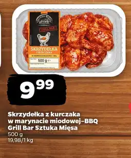 Netto Skrzydełka z kurczaka w marynacie miodowej-BBQ Grill Bar Sztuka Mięsa oferta