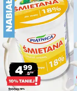Netto Smietana 18% Piątnica oferta