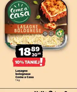 Netto Lasagne bolognese Come a Casa oferta