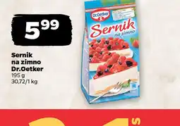 Netto Sernik na zimno Dr. Oetker oferta