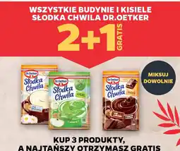 Netto Budynie i kisiele Słodka Chwila Dr. Oetker oferta