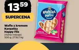 Netto Wafle z kremem Karpatka Happy Flis oferta
