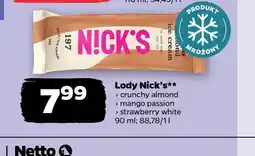 Netto Lody Nick's oferta