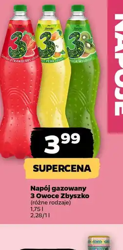 Netto Napój gazowany 3 Owoce Zbyszko oferta