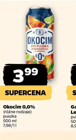 Netto Okocim 0,0% oferta