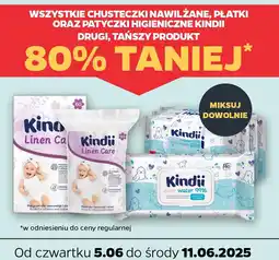 Netto Chusteczki nawilżane, płatki oraz patyczki higieniczne Kindii oferta