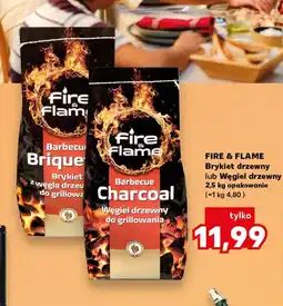Kaufland Węgiel drzewny Fire & Flame oferta