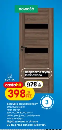 Castorama Skrzydło drzwiowe Kos oferta