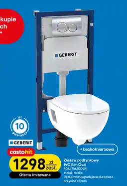 Castorama Zestaw podtynkowy Geberit oferta